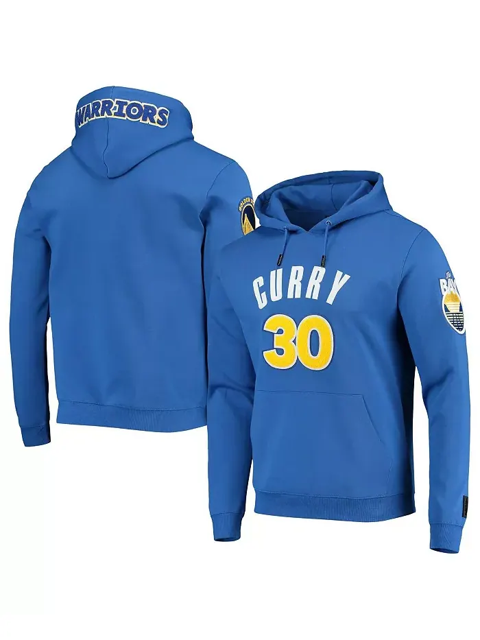 Мужской худи Stephen Royal Golden State Warriors Player Pullover Hoodie Pro Standard — изображение 1 из 4