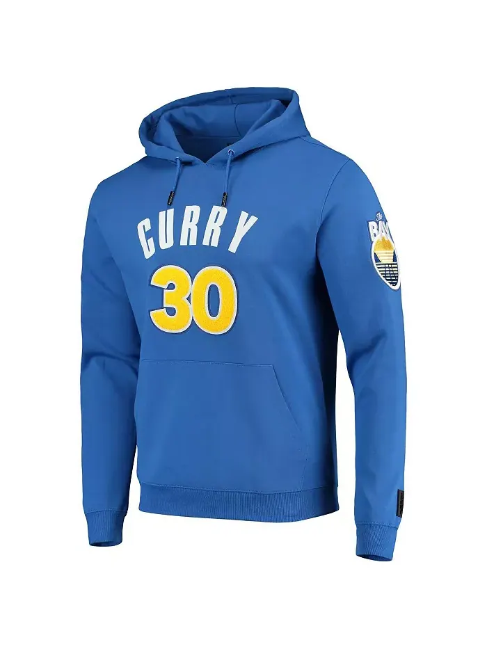 Мужской худи Stephen Royal Golden State Warriors Player Pullover Hoodie Pro Standard — изображение 4 из 4