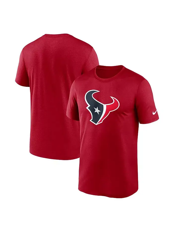 Мужская красная футболка Houston Texans Primetime Legend Logo Performance Nike — изображение 1 из 3