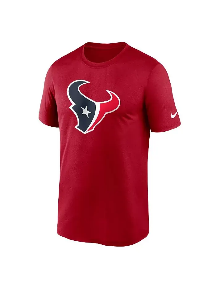 Мужская красная футболка Houston Texans Primetime Legend Logo Performance Nike — изображение 2 из 3
