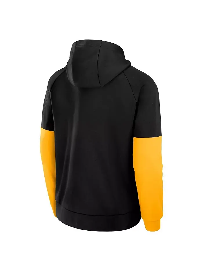 Мужская черная толстовка с капюшоном Iowa Hawkeyes для тренировок Nike — изображение 2 из 3