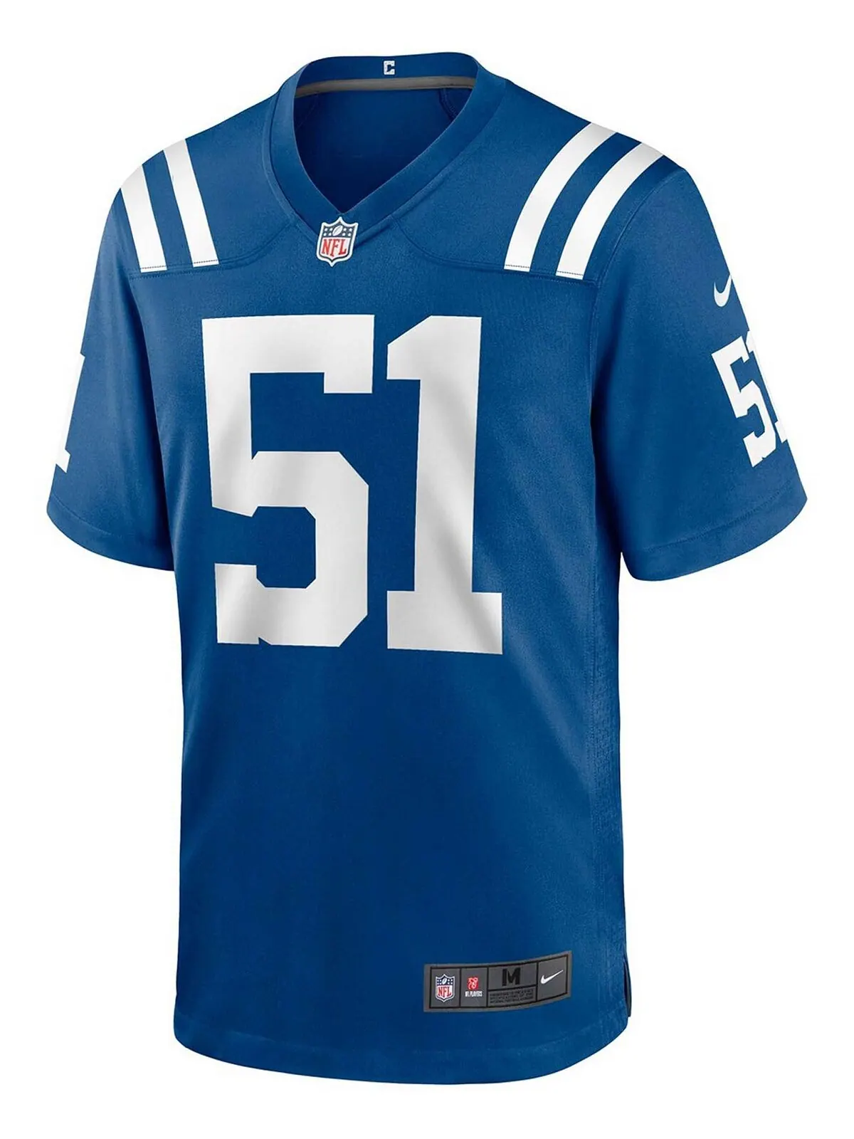 Мужская футболка kwity paye royal indianapolis colts 2021 nfl draft first round game jersey Nike — изображение 2 из 3