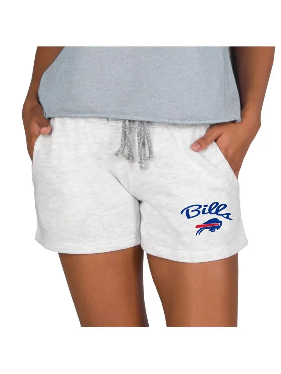 Женские шорты Oatmeal Buffalo Bills Mainstream Terry Lounge Shorts Concepts Sport