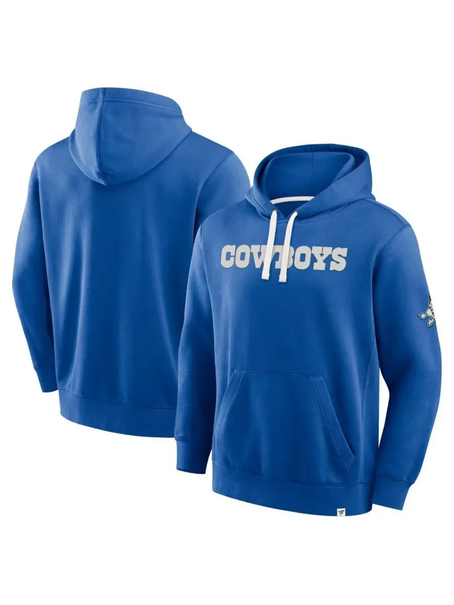 Толстовка с капюшоном New Horizons Heritage Pullover Hoodie Fanatics — изображение 1 из 3, королевский