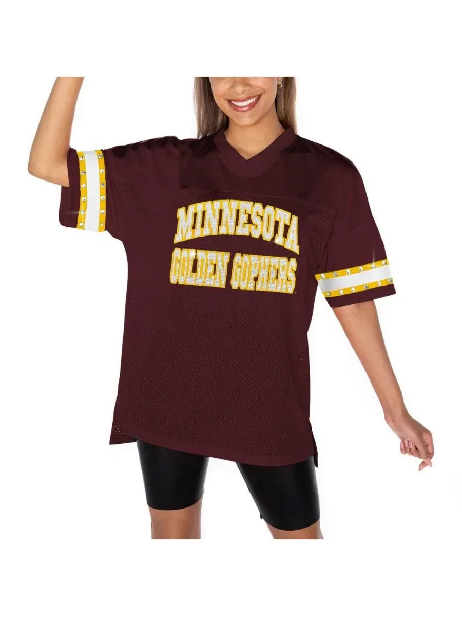 Футболка с принтом Until Kickoff Gameday Couture — изображение 1 из 5, коричневый