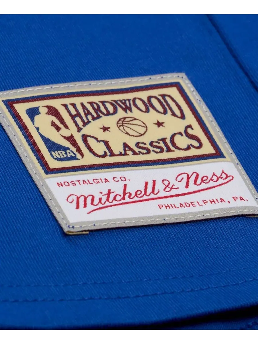 Футболка с коротким рукавом Philadelphia 76ers Hardwood Classics Head Coach Mitchell & Ness — изображение 3 из 5, королевский
