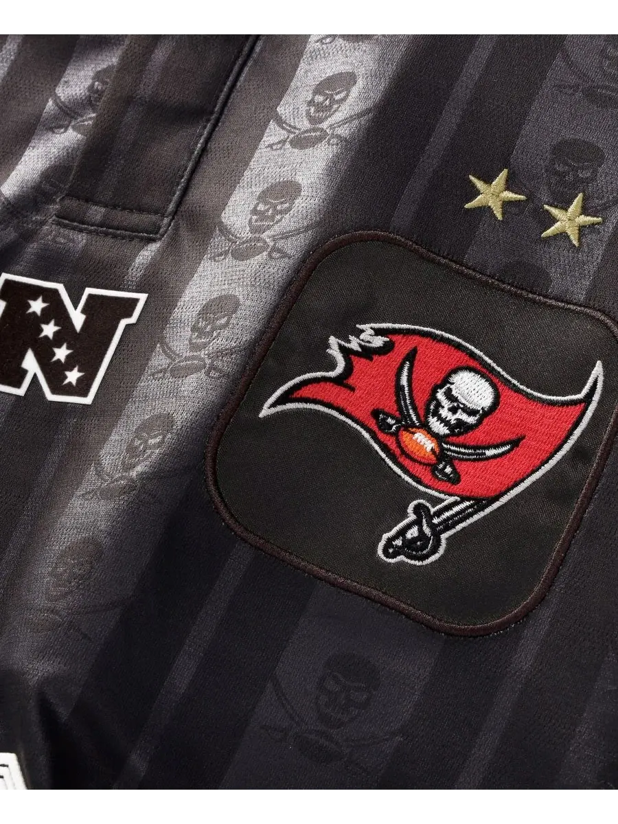Футболка с воротником Football x Football Fanatics, Pewter Tampa Bay Buccaneers, 127A — изображение 3 из 5