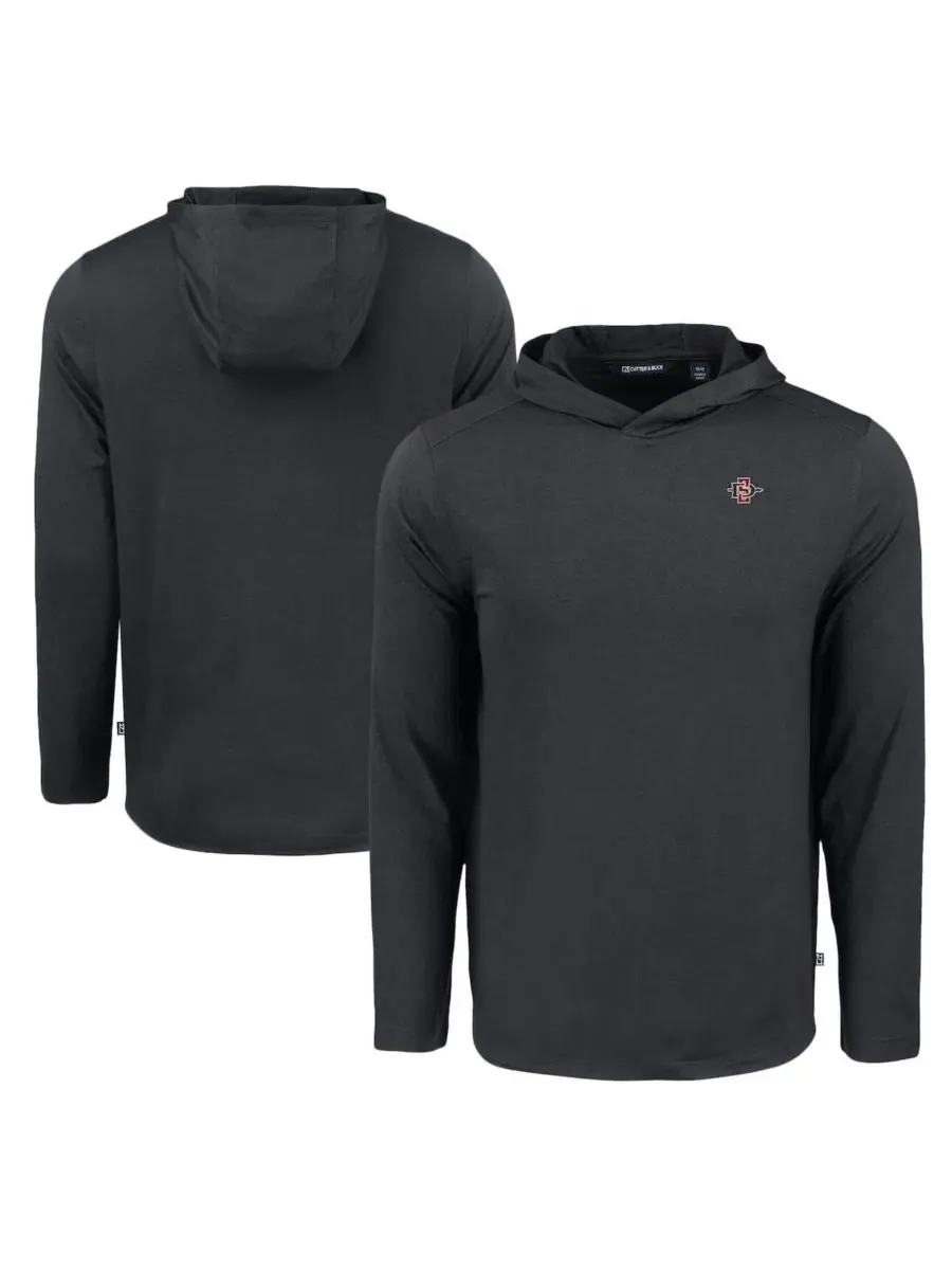 Худи с длинным рукавом Coastline Epic Comfort Eco San Diego State Aztecs Cutter & Buck