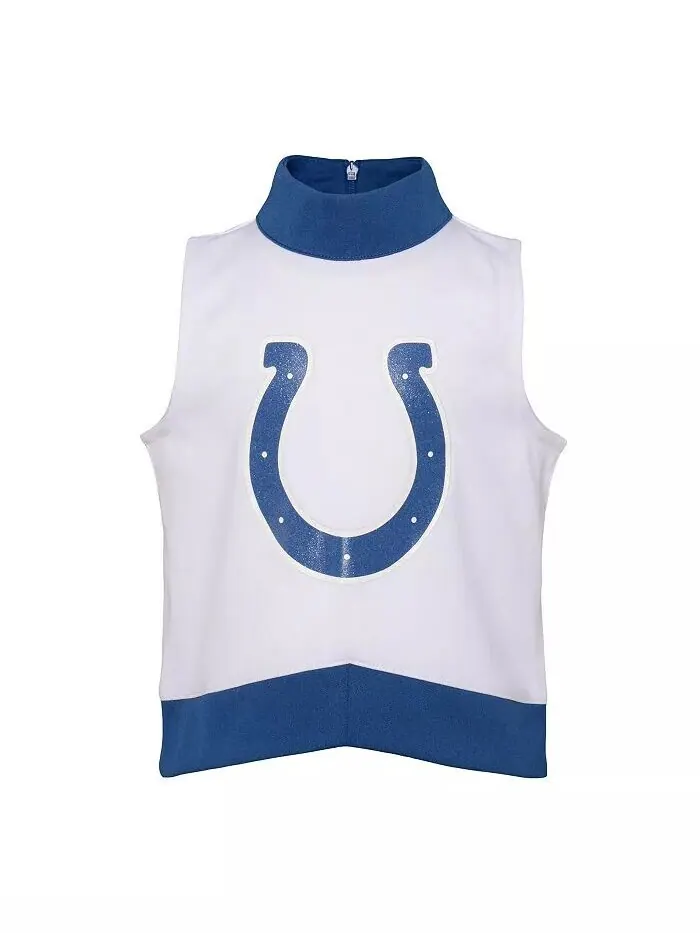Платье поддержки Big Girls White Indianapolis Colts Junior Camp Outerstuff — изображение 2 из 4
