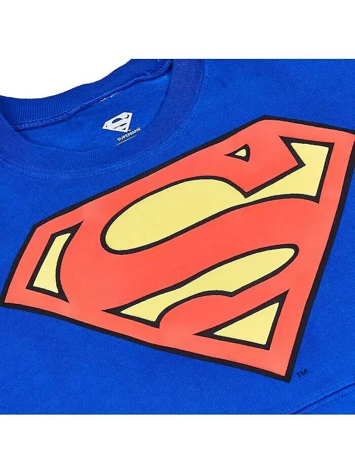Мужская и женская футболка Royal Superman Original с длинным рукавом Spirit Jersey — изображение 4 из 4