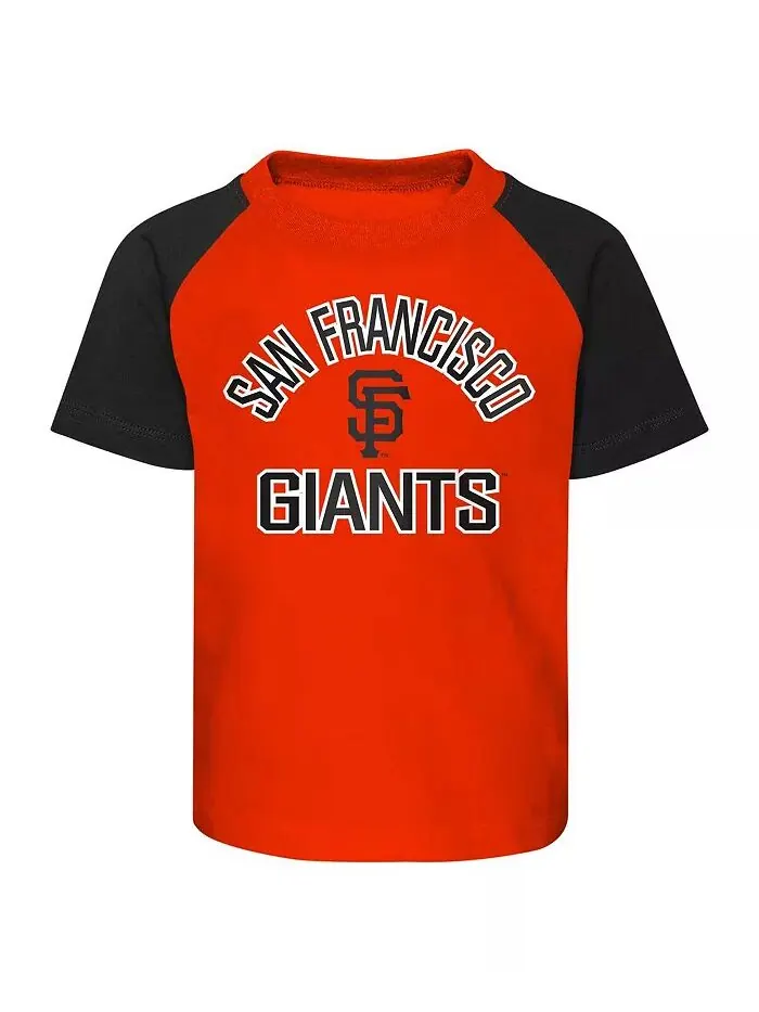 Комплект из футболки и шорт реглан с изображением баскетболиста San Francisco Giants Ground Out — изображение 2 из 2
