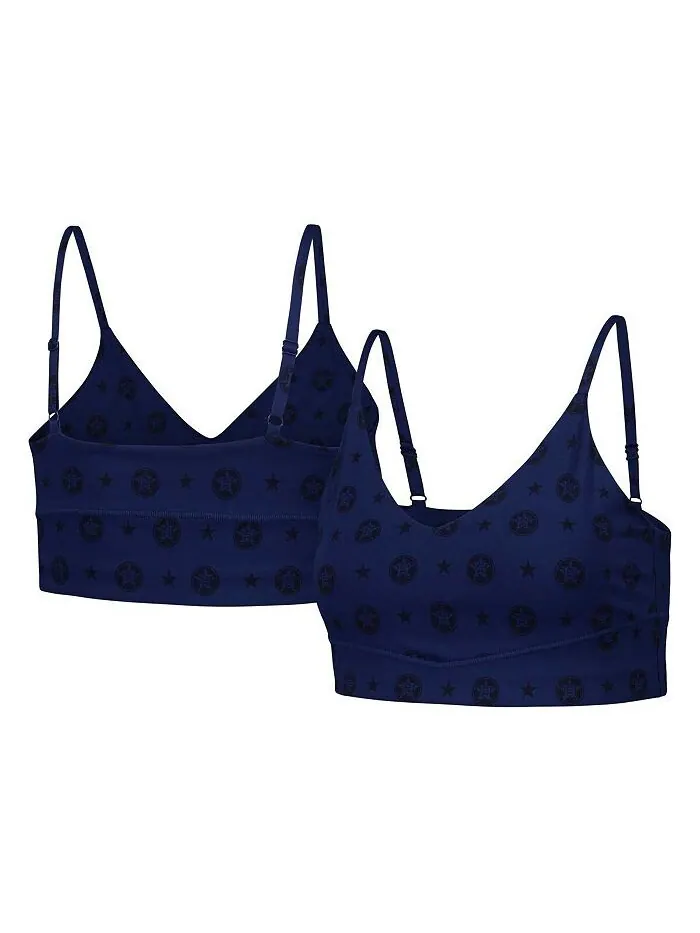 Женский темно-синий бюстгальтер Houston Astros Active Bra Terez — изображение 1 из 4