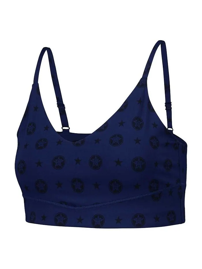 Женский темно-синий бюстгальтер Houston Astros Active Bra Terez — изображение 2 из 4