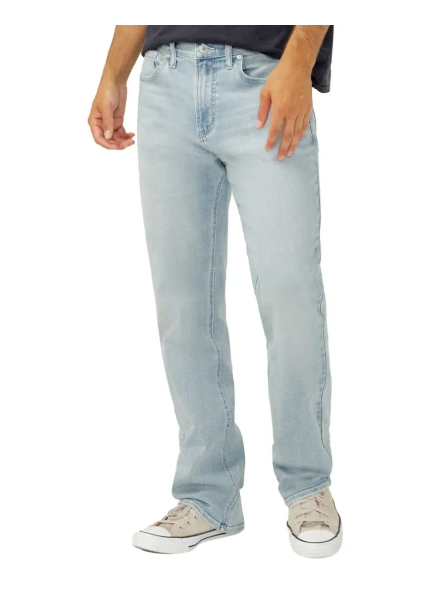 Джинсы прямого кроя с клешем Silver Jeans Co., Boca — изображение 1 из 4