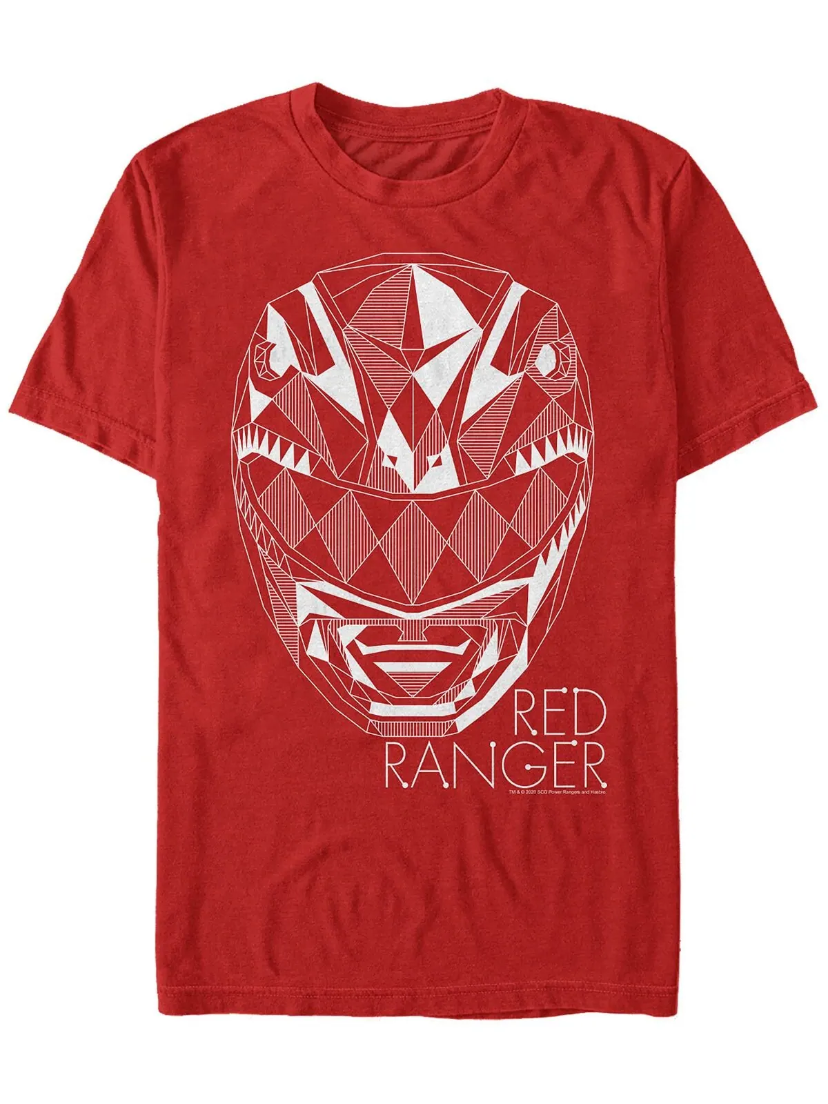 Мужская футболка red ranger lines с круглым вырезом и короткими рукавами Fifth Sun — изображение 1 из 1, красный