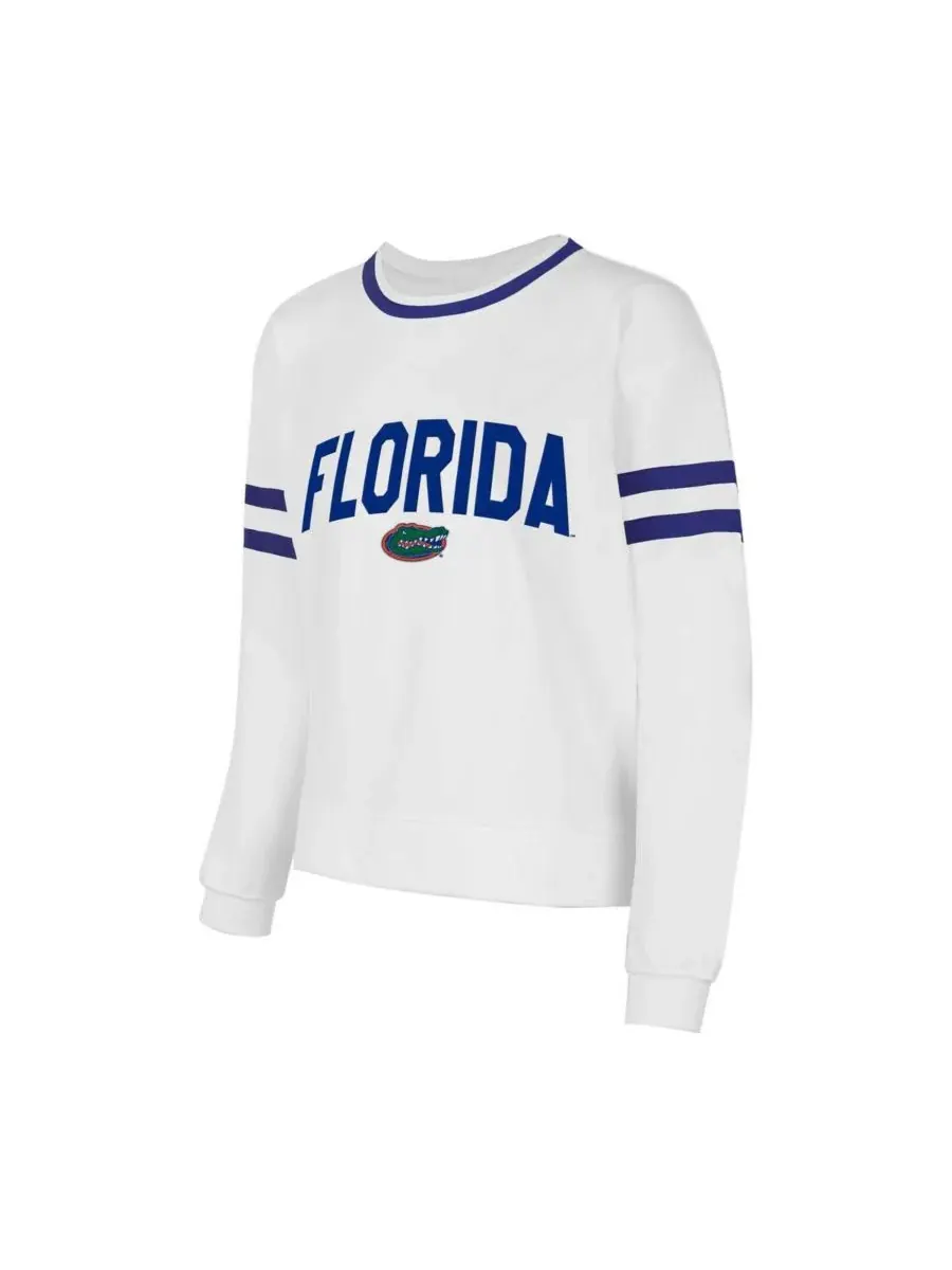 Concepts Sport Женская белая блузка Concept Sport Florida Gators Borough из французской махровой — изображение 3 из 3, белый