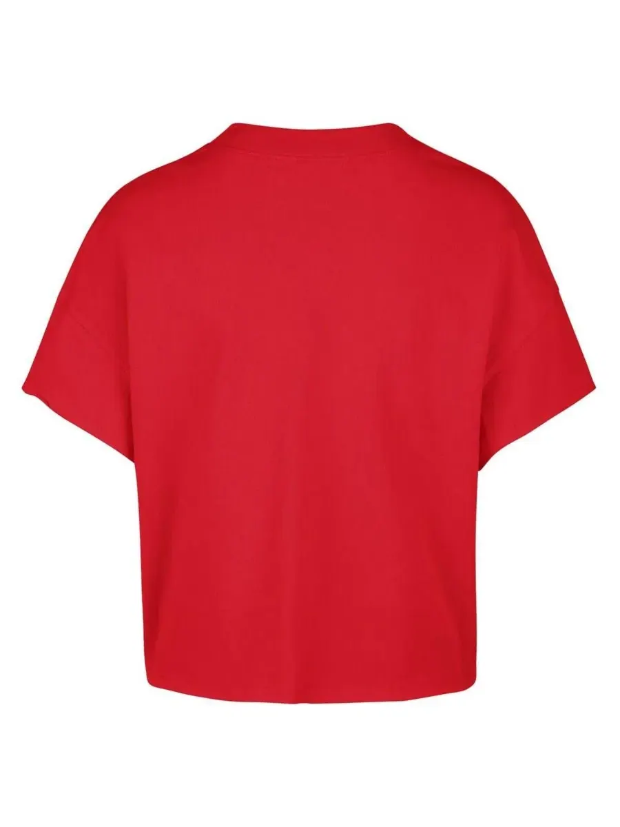 Футболка оверсайз с вырезом лодочка Philadelphia Phillies Stoney Clover Lane '47 Brand — изображение 3 из 3, красный