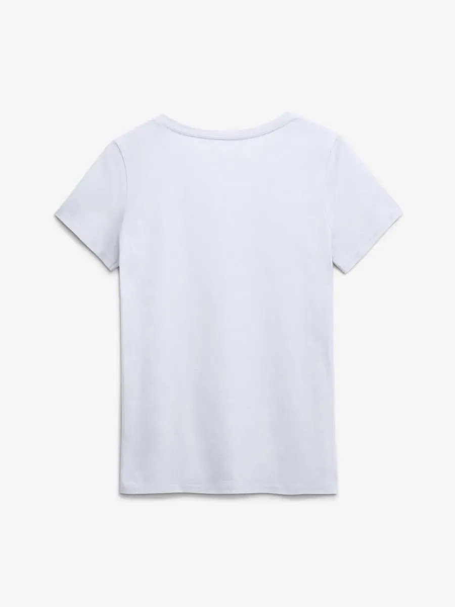 Футболка с V-образным вырезом с принтом чемпионата NBA 2026 Hometown V-Neck Fanatics — изображение 4 из 4, белый