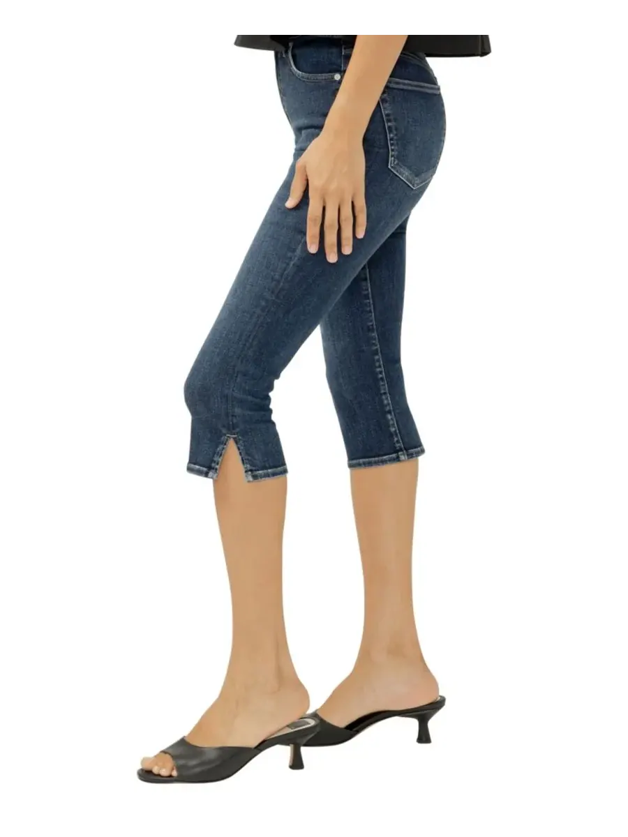 Женские джинсы-капри Isbister с высокой посадкой Silver Jeans Co., Maisie — изображение 2 из 4