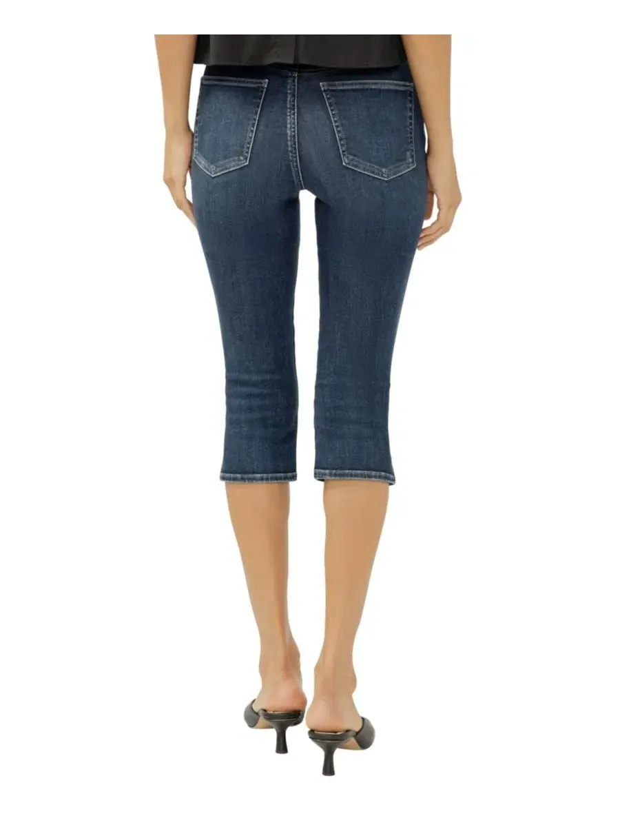 Женские джинсы-капри Isbister с высокой посадкой Silver Jeans Co., Maisie — изображение 4 из 4