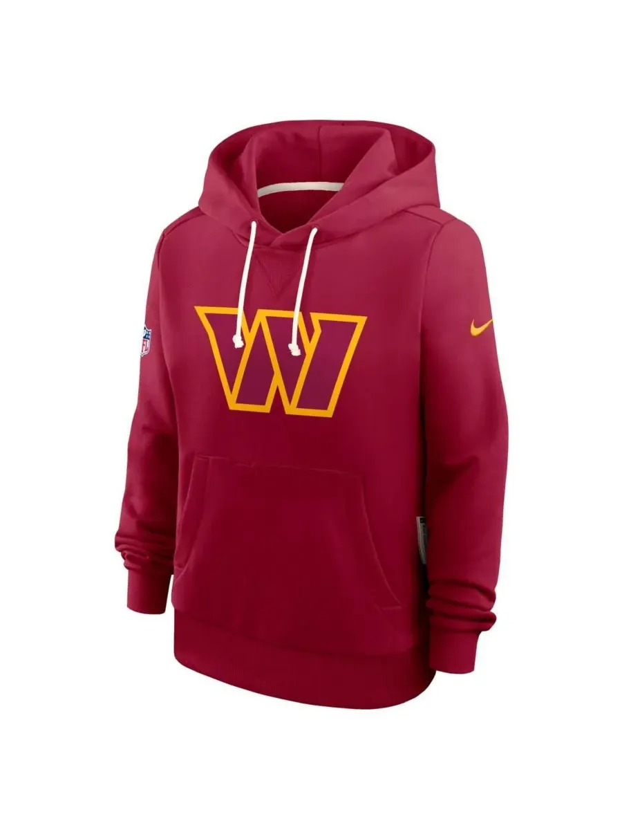 Nike Женская бордовая толстовка Washington Commanders Sideline Standard Issue Initial Home Dri-FIT — изображение 3 из 4