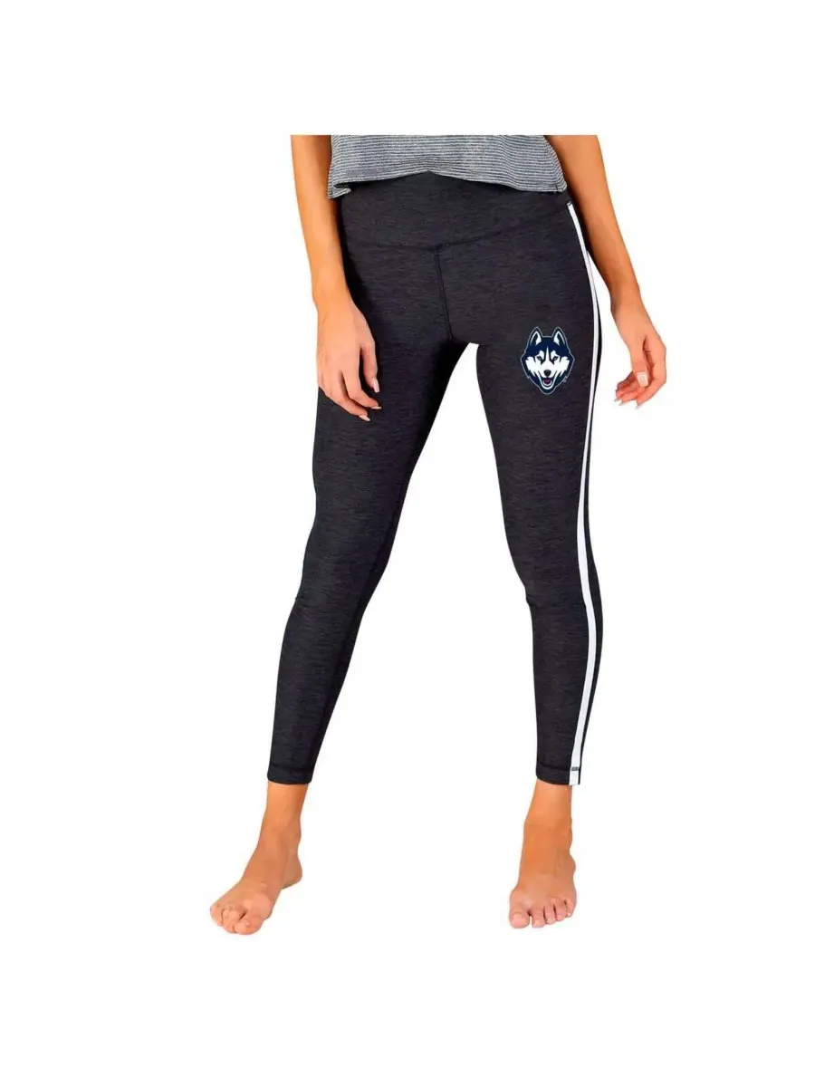 Леггинсы с принтом UConn Huskies Centerline Knit Concepts Sport — изображение 1 из 1, темно-серый