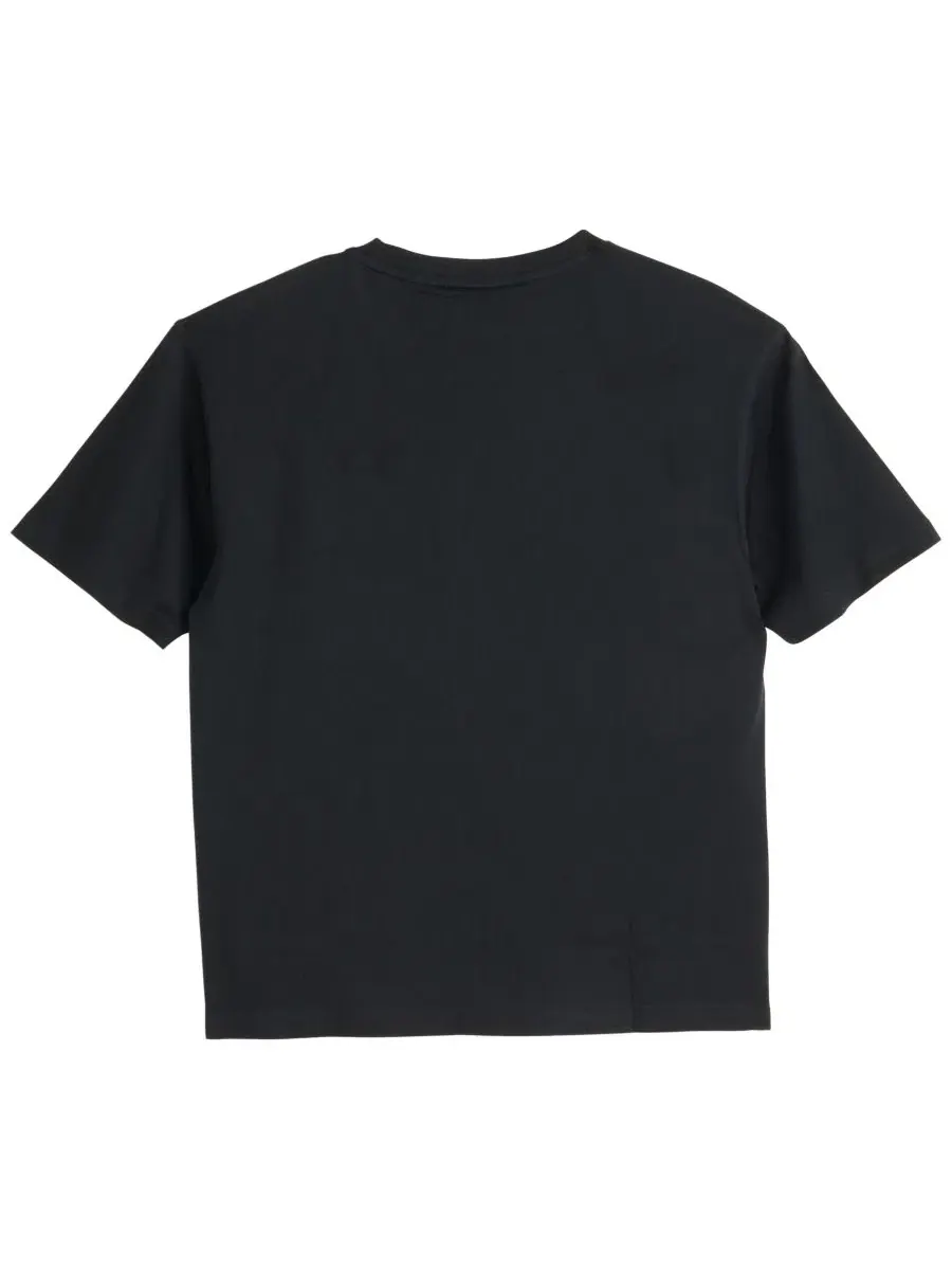 Футболка с графическим принтом, короткий рукав, Woven Logo SCOTCH & SODA, Meteroite — изображение 2 из 3