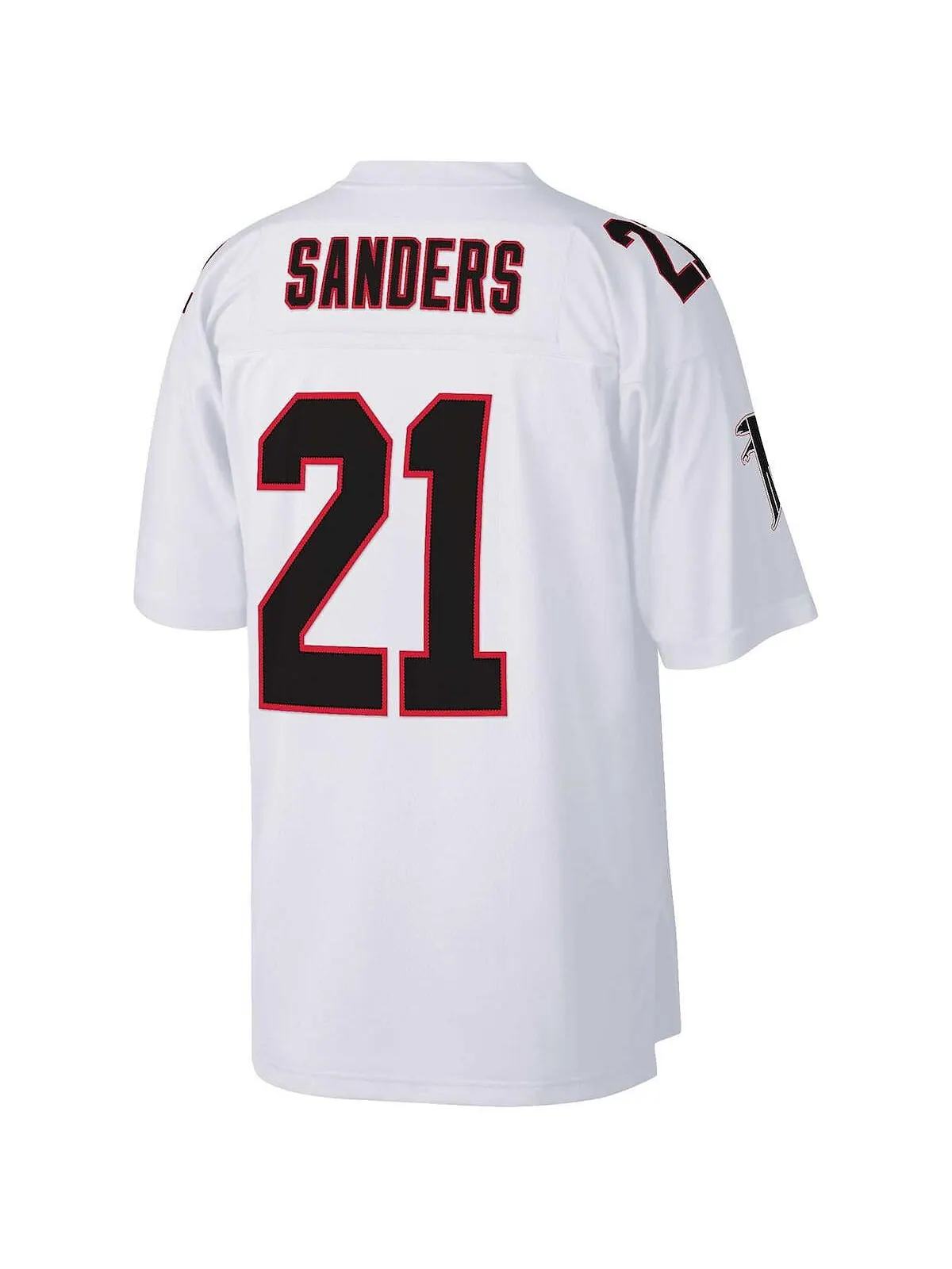 Мужская футболка deion sanders white atlanta falcons big and tall 1992 года, копия джерси для — изображение 2 из 3, белый