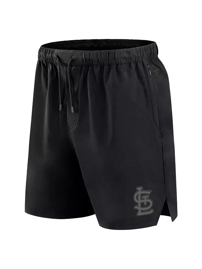 Мужские черные шорты St. Louis Cardinals Front Office в клетку Fanatics Signature — изображение 3 из 3
