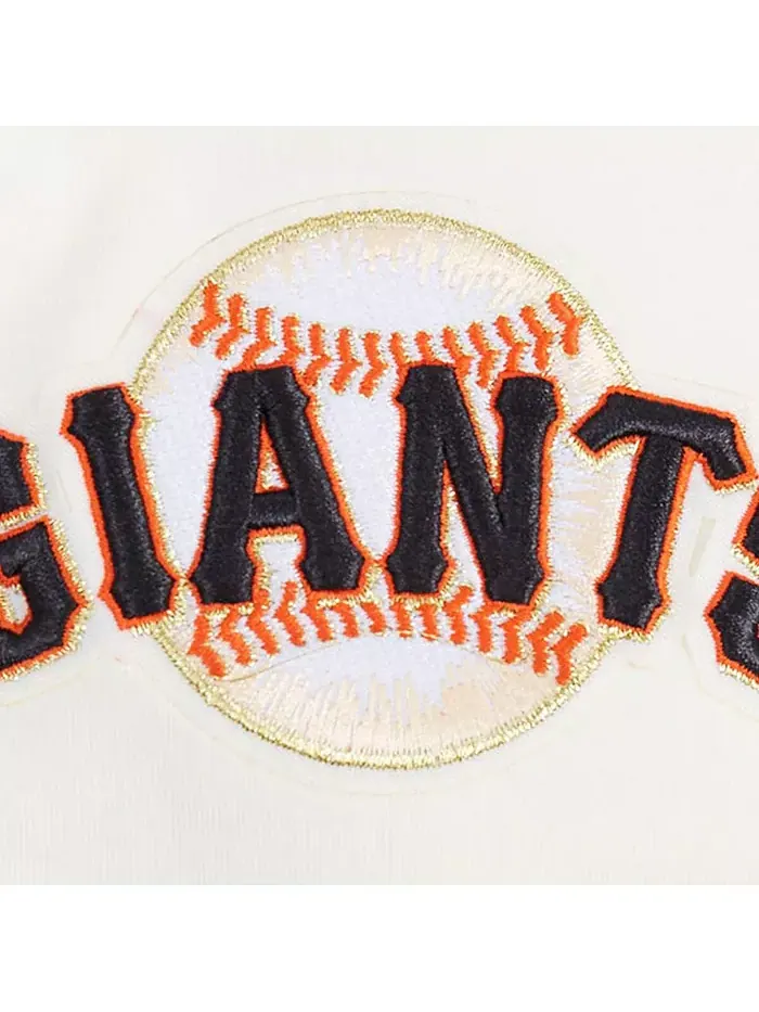 Мужская футболка San Francisco Giants Club Member Badge кремового цвета Pro Standard — изображение 4 из 4