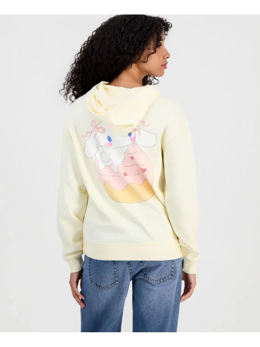 Худи с графикой Cinnamoroll Sanrio, Vanilla Custard — изображение 2 из 4