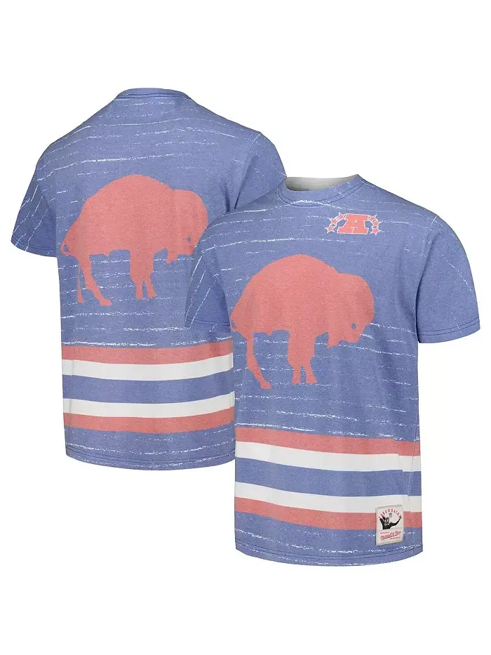 Мужская футболка Royal Buffalo Bills Jumbotron 3.0 Mitchell & Ness