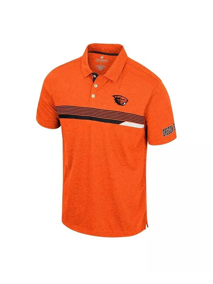 Мужская оранжевая рубашка поло Oregon State Beavers No Problemo Colosseum — изображение 2 из 2