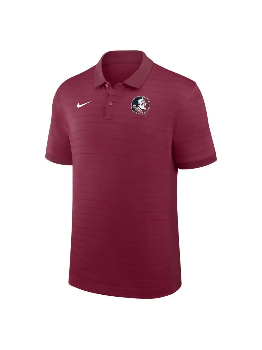 Мужская поло-рубашка Garnet Florida State Seminoles 2025 Early Season Coaches Sideline Victory — изображение 2 из 3, гранат