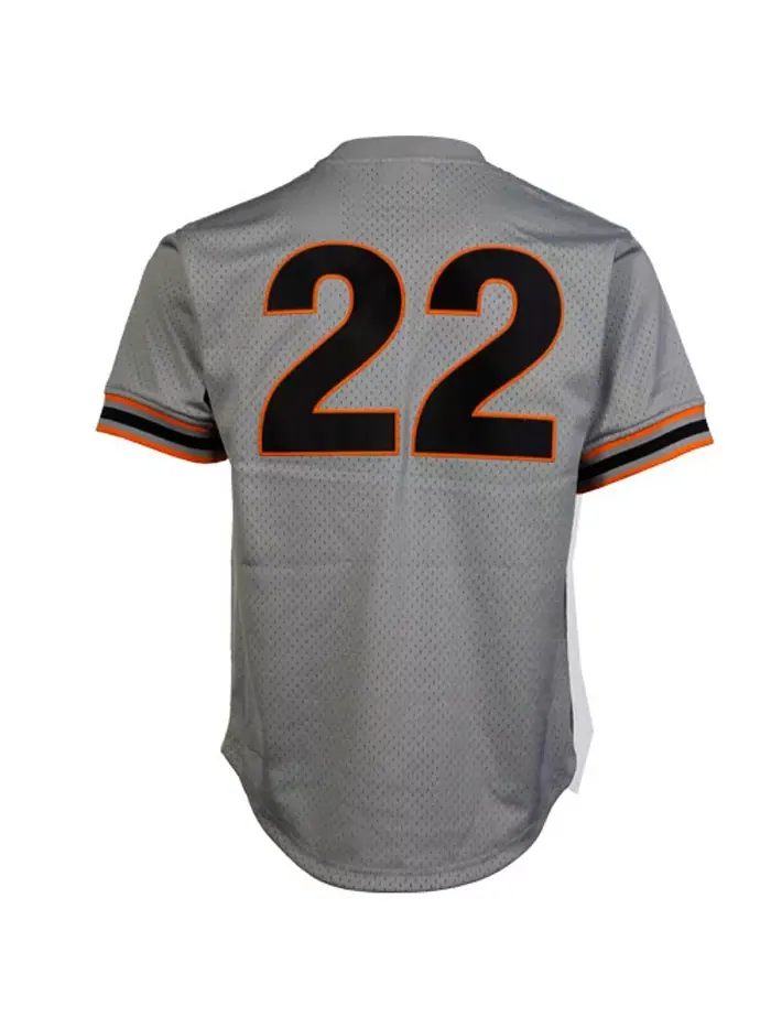 Мужская бейсбольная майка Will Clark San Francisco Giants 1989 Authentic Cooperstown Collection для — изображение 2 из 4