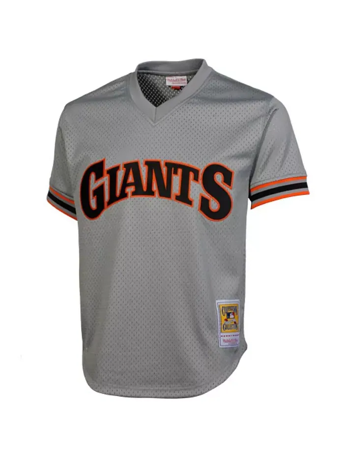 Мужская бейсбольная майка Will Clark San Francisco Giants 1989 Authentic Cooperstown Collection для — изображение 4 из 4
