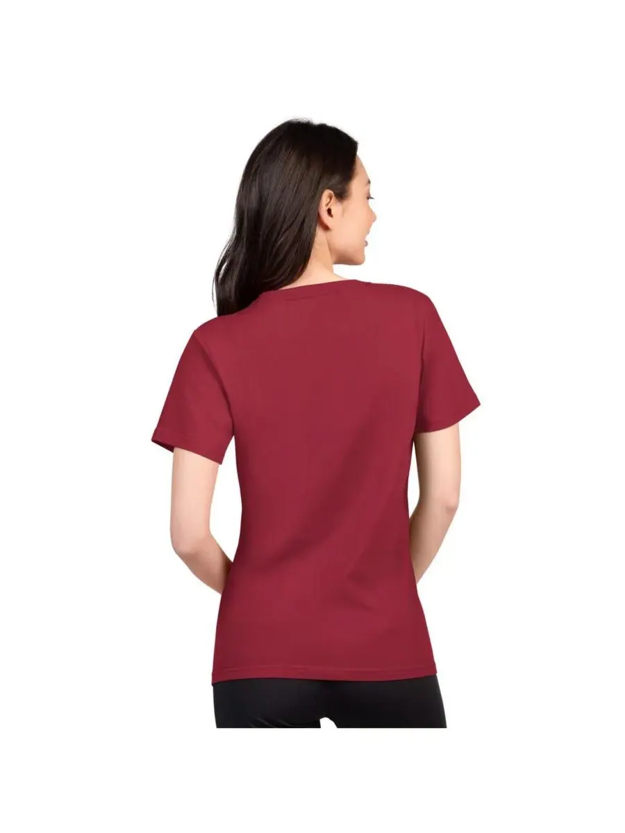 Женская футболка Cardinal Arizona Cardinals Super-Slim Lightweight Winning Crew G-III 4Her by Carl — изображение 2 из 2