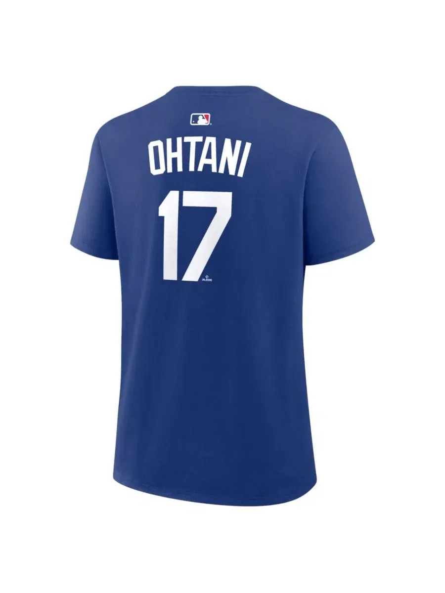 Женская футболка Shohei Ohtani Royal Los Angeles Dodgers с именем и номером игрока Nike — изображение 3 из 3, королевский