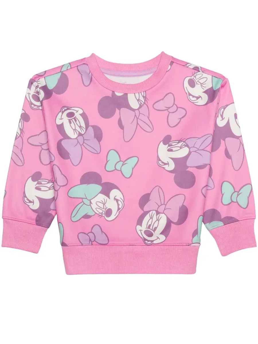 Детский комплект из свитшота и джоггеров с принтом Minnie Mouse Epic Threads, Bon Bon — изображение 3 из 5
