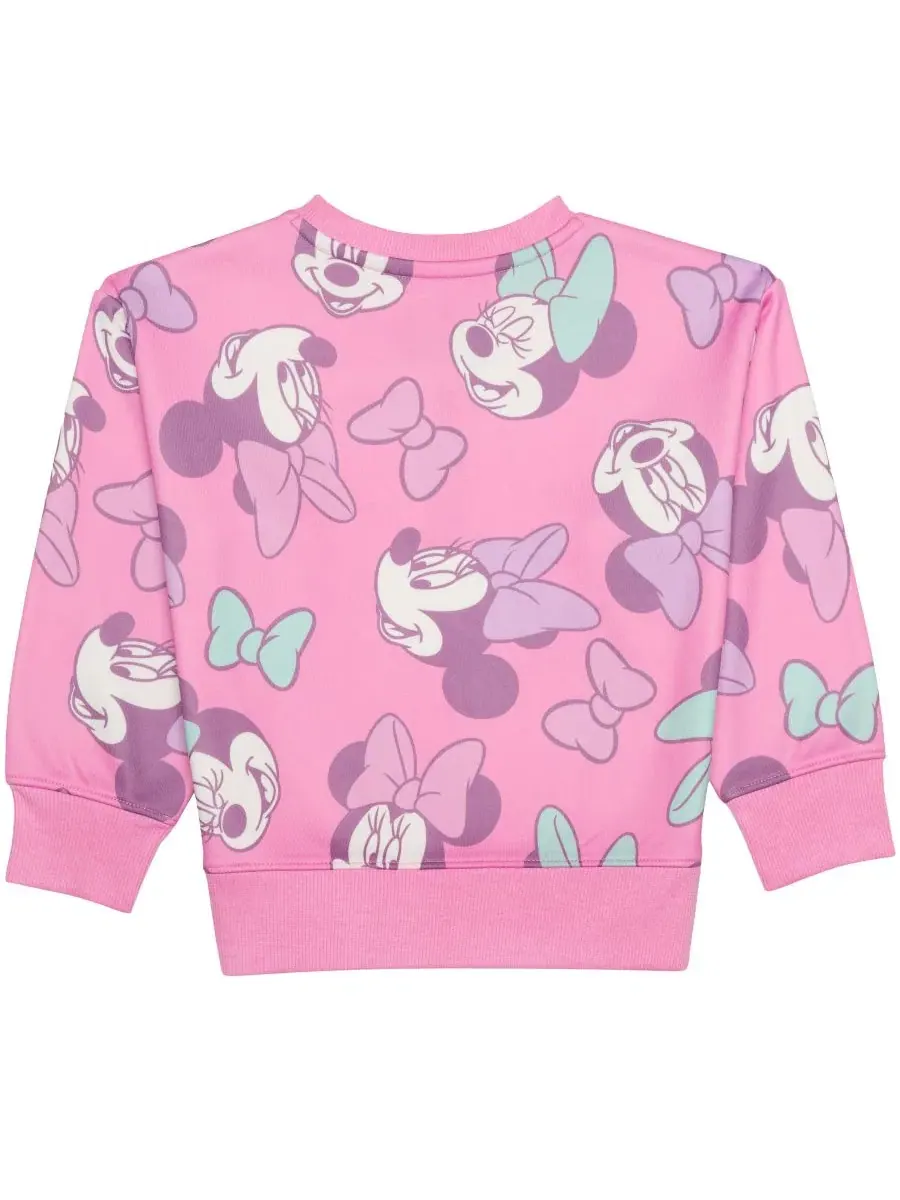 Детский комплект из свитшота и джоггеров с принтом Minnie Mouse Epic Threads, Bon Bon — изображение 4 из 5