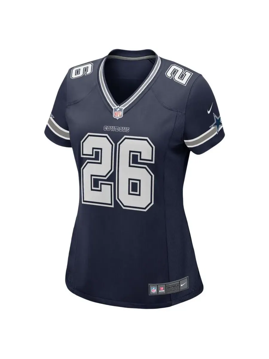 Nike Женская игровая футболка DaRon Bland темно-синего цвета с символикой команды Dallas Cowboys — изображение 3 из 3