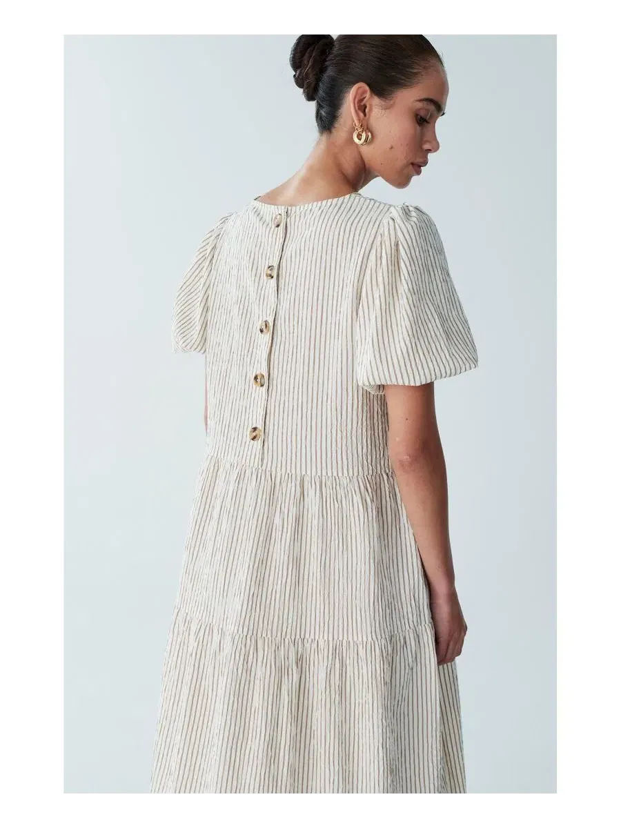 Платье миди Sitia Midi Dress ST MRLO, Mocha Stripe — изображение 7 из 7
