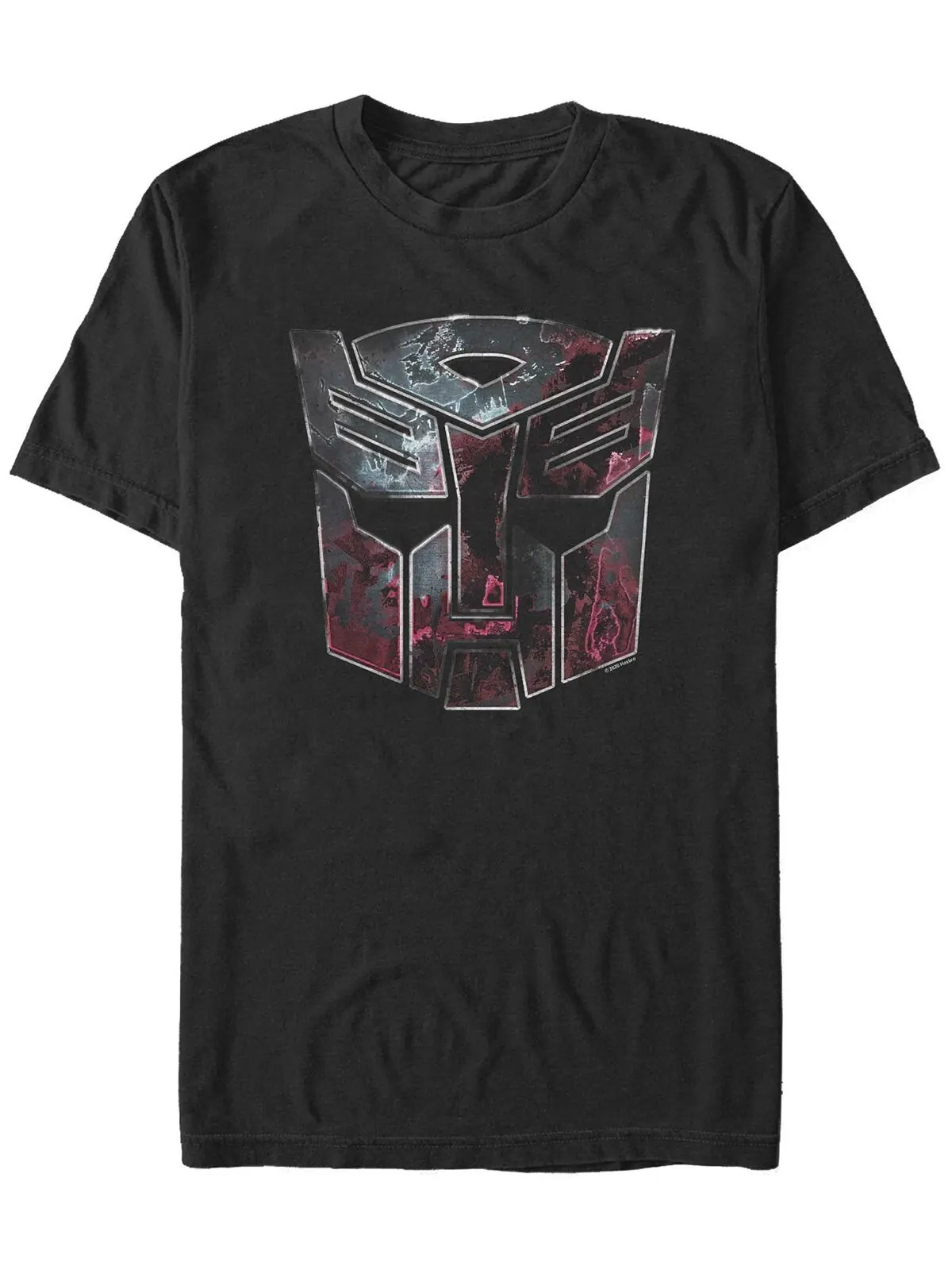 Мужская футболка с круглым вырезом и коротким рукавом с логотипом autobot face badge Fifth Sun — изображение 1 из 1, черный
