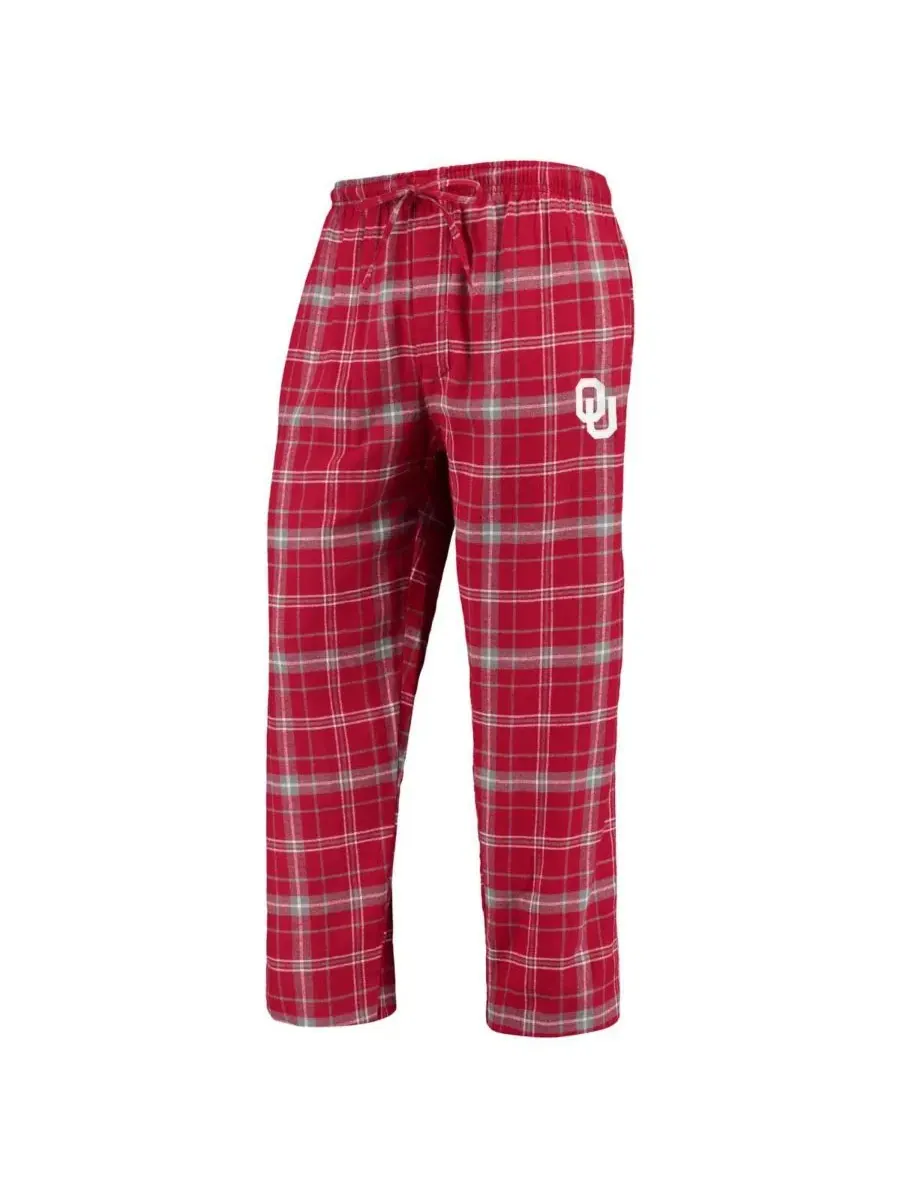 Мужские фланелевые брюки цвета малиновой хаки/Oklahoma Sooners Ultimate Concepts Sport — изображение 1 из 1, красный