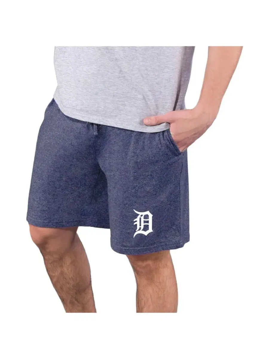 Мужские темно-синие вязаные шорты Detroit Tigers Quest Knit Jam Shorts Concepts Sport