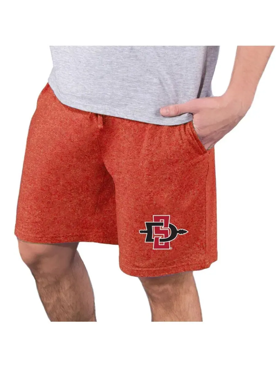 Мужские вязаные шорты Cardinal San Diego State Aztecs Quest Knit Jam Shorts Concepts Sport — изображение 1 из 1, красный