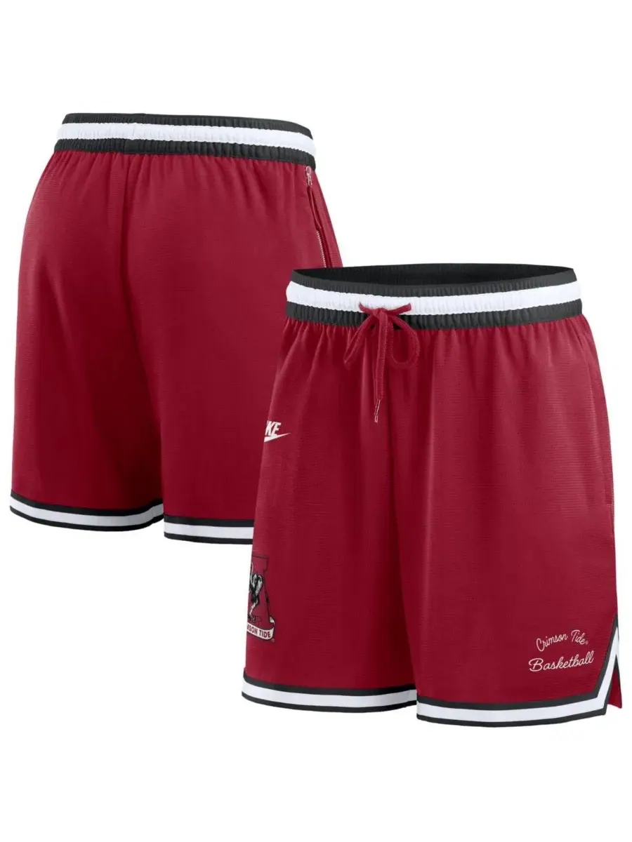 Мужские баскетбольные шорты Crimson Alabama Crimson Tide Legacy Dri-FIT Nike — изображение 1 из 3, черный