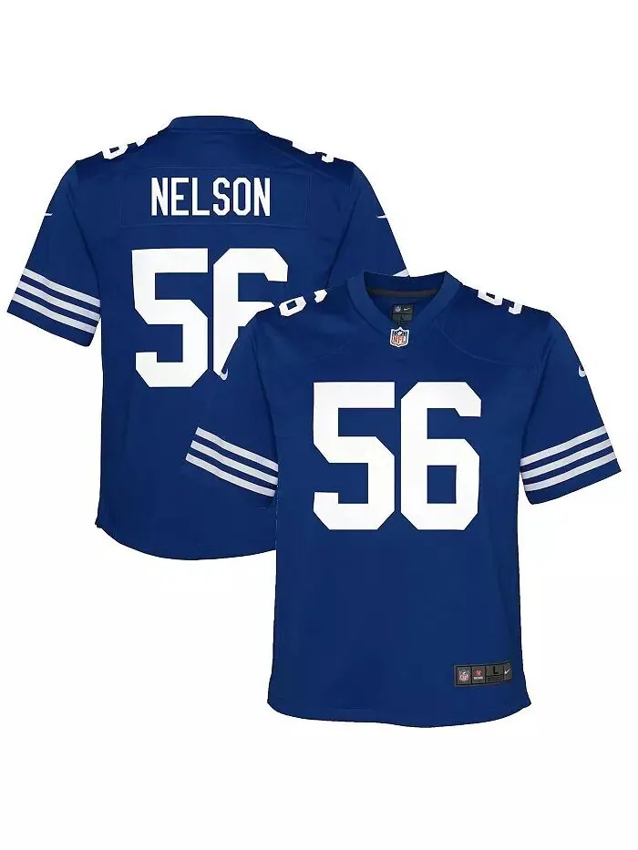 Джерси Big Boys Quenton Nelson Royal Indianapolis Colts Альтернативная игра Nike — изображение 1 из 1