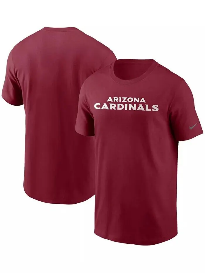 Мужская футболка Cardinal Arizona Cardinals Team с надписью Nike — изображение 1 из 3