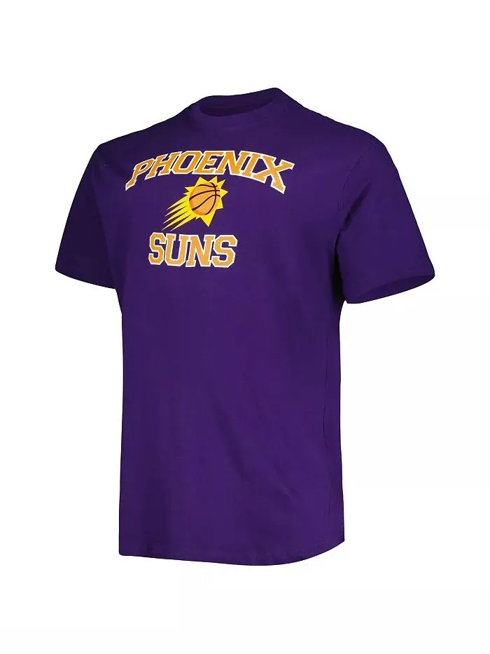 Мужская фиолетовая футболка Phoenix Suns Big and Tall Heart and Soul Profile — изображение 2 из 3